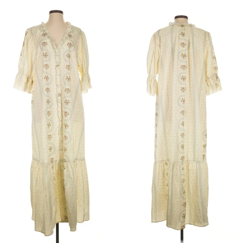 NWT Parterre Celia Dress in Lindel Julia Berolzheimer 4 Cottagecore - Picture 6 of 8